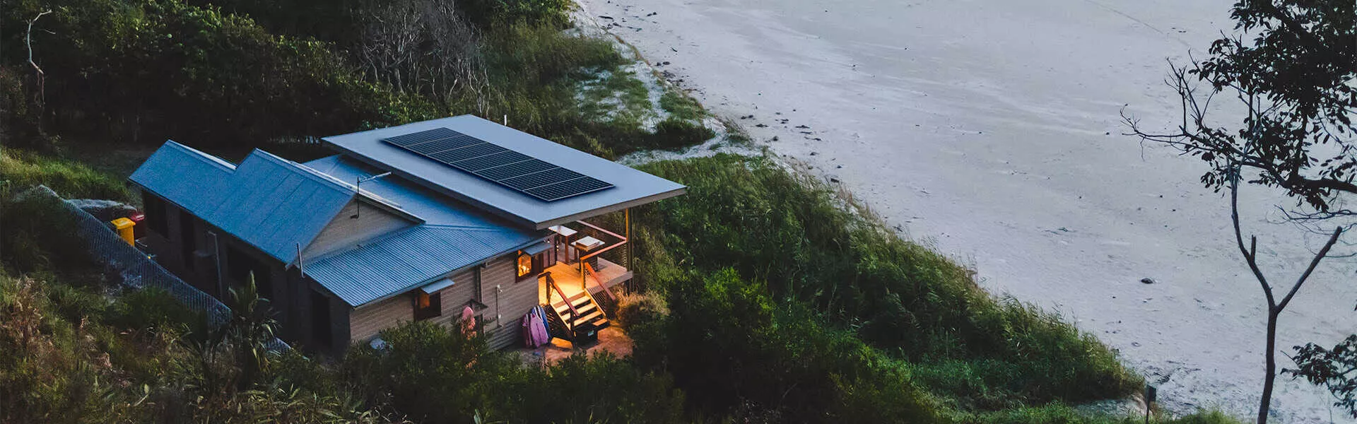  casa en la playa en mexico con paneles solares sunpower