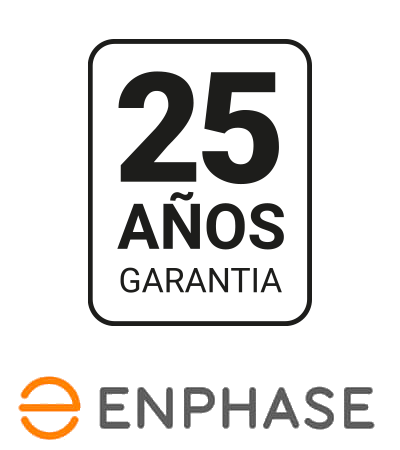 Garantía de 25 años de Enphase