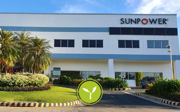 Usine Fab 4 de SunPower à Laguna (Philippines)